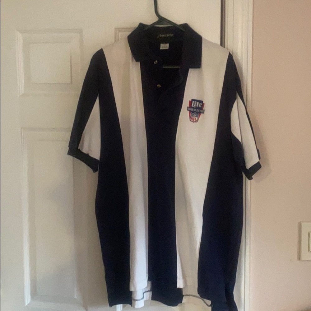 Lite NFL Player of the Year.  Short sleeve polo.